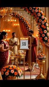 Wedding Photo Sharing FREE! 🤯 Bas QR Scan Karo – No App, No Cost! #albumai