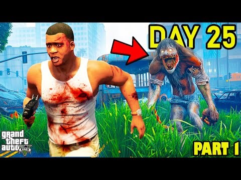 Franklin Tries to Survive 100 Days in a Horror Graveyard GTA 5 | SHINCHAN and CHOP