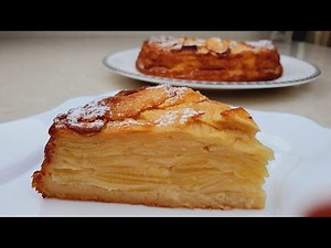 More apples than dough! Super creamy apple pie!