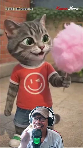 Talking Tom 2025 AI vs Talking Tom Original Game || Talking Tom Eating Cotton Candy