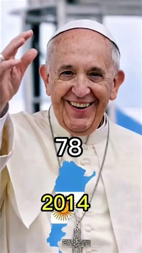 Pope Francis Then vs Now (Age 7–88) ✝️ | Evolution #Shorts