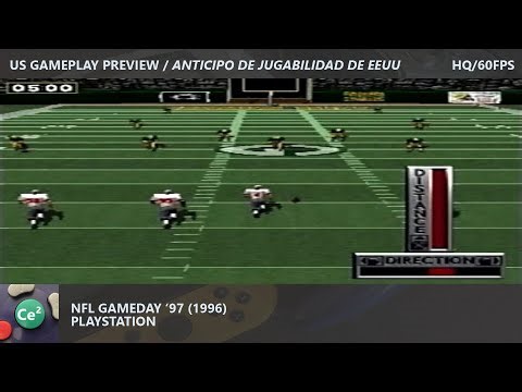 NFL GameDay ‘97 | PS1 | 1996 | Video Game US Gameplay Preview | HQ/60FPS