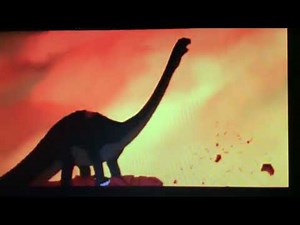 The Land Before Time (1988)- Sharptooth Chase Littlefoot and Cera/Earthquake Scene (HD)