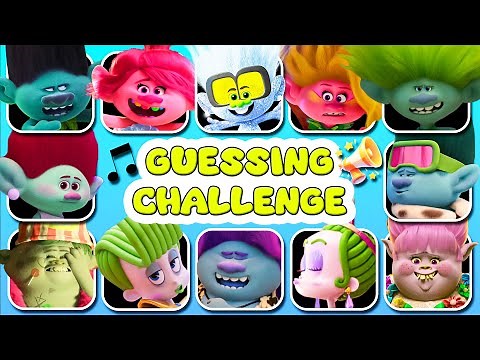 Trolls Movie Compilation Guessing Challenge | Ultimate Quiz Of Trolls Movies