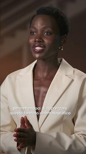 Lupita Nyong’o ci racconta l'esperienza di Odissea in Kodak 70mm. Dal 16 luglio al cinema.