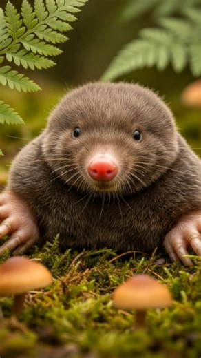So Cute Mole | Tiny Animal in the Wild 🐹❤️🐹 #Mole #CuteAnimals #WildlifeShorts