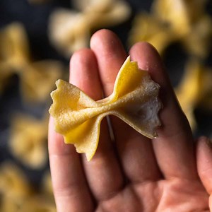 How To Make Farfalle (Homemade Bowtie Pasta)