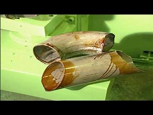 Elbow cold forming machine