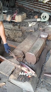 9.3K views · 48 reactions | This is how blacksmiths make agricultural tools #senikerajinan #blacksmith #pandaibesitradisional #metalwork #kerajinantangan #blacksmithing | Megha | Facebook