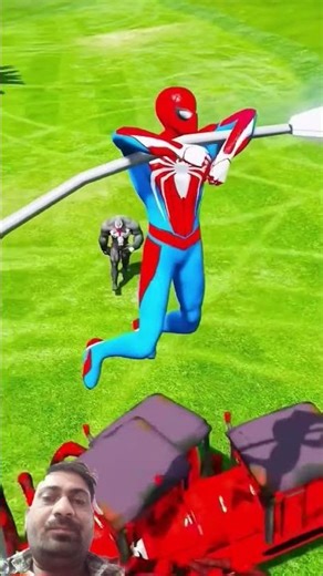 SPIDER-MAN + CHOO-CHOO CHARLES = SPIDER CHOO-CHOO TRANSFORMATION vs VENOM #shorts#viral #shortvideo