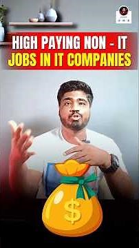 High paying Non-IT jobs in IT companies
