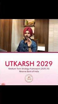 RBI ਦਾ ਵੱਡਾ ਐਲਾਨ! ਉਤਕਰਸ਼ 2029 ਵਿੱਚ G-Sec ਆਕਸ਼ਨ ਤੇਜ਼, ਟ੍ਰਾਂਸਪਰੈਂਸੀ ਵਧੇਗੀ 🔥#rbi #bonds