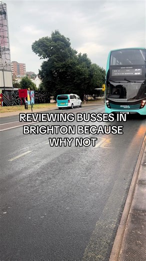 Enjoying Rainy Bus Rides in Brighton