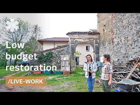 Turned abandoned Alpine farm into low-budget Herbal Homestead
