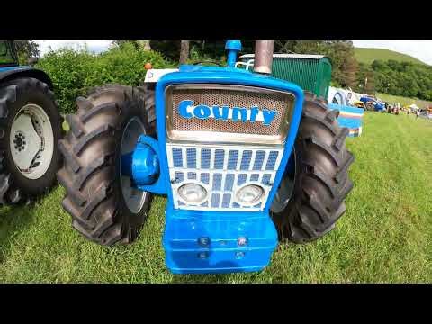 1972 Ford County 1004 Super Six 4WD 6.2 Litre 6-Cyl Diesel Tractor (100 HP) Rainscombe Show 2025
