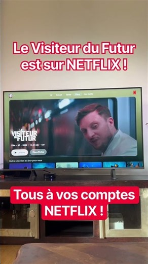 Le Visiteur du Futur est sur Netflix !