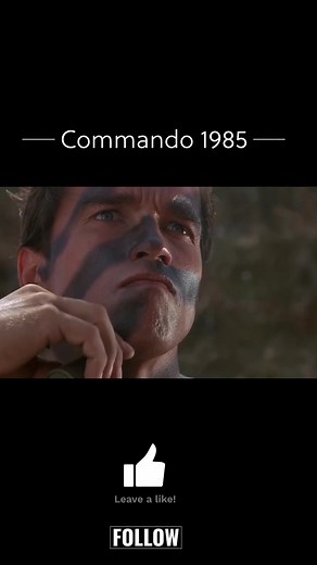 Arnold Schwarzenegger Commando Gearing Up Scene