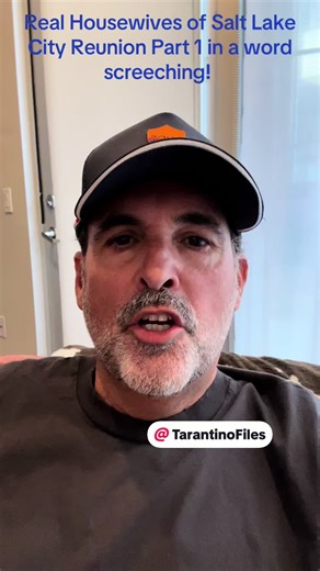 Real Housewives of Sslt Lake City Reunion Part 1 in a word Screeching! Former Real Housewives Executive Producer & Showrunner shares why it’s tough and fun to watch these reunion shows! #realhousewives #reunion #realhousewivesofsaltlakecity #lisabarlow #tarantinofiles