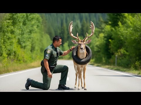 A Man Discovers a Deer Stuck Dying for 2 Years Trapped in a Tire. Then Their Incredible Story Begins