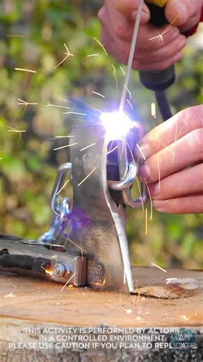 You Can't Go Camping Without This Brutal Metal Axe 🪓⛓