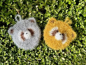 Raccoon Dish Scrubber | Handmade Double Layer Kitchen Scrub | Reusable Crochet Scrubby | Cute Gift - Etsy