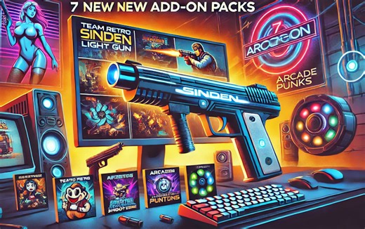 RETRO MINIS RetroFE Sinden Light Gun Build PC Add-ons 6-12