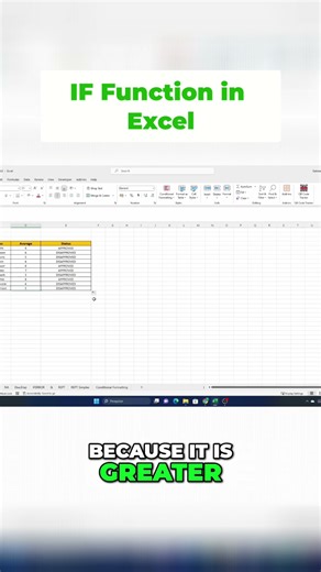 Mastering Excel IF Function | Logical Formulas Made Easy
