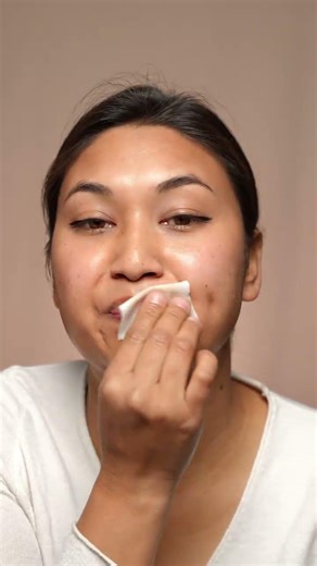 Gentle yet effective makeup removal ✨