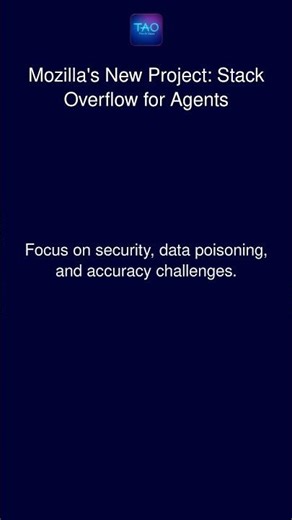 Mozilla's New Project: Stack Overflow for Agents