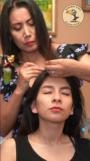 Nelly's soft spoken ASMR massage, gentle tapping & soft sounds for tingles, sleep #shorts