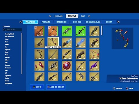 Using a Hybrid Server in fortnite creative! (Mythics)