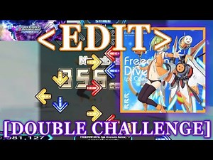 【DDR XX EDIT】 FREEDOM DIVE (tpz Overcute Remix) [DOUBLE CHALLENGE] Lv.19