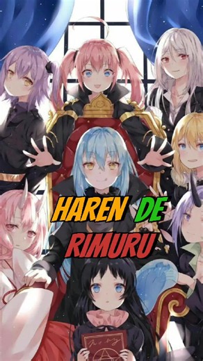 Todas quieren a rimuru #tenseishitaraslimedattaken #rimuru #tensura #animes #otaku