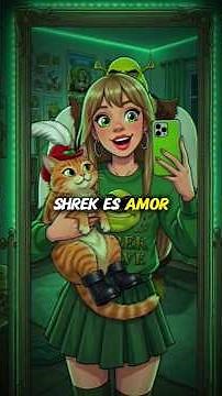 La chica obsesionada con Shrek… y su cuarto es increíble #shrek #historia #shortsfeed