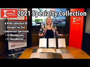 Formica 2021 Specialty Collection demonstration
