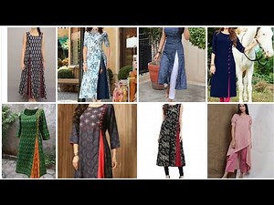 Top classic girls shirt side slit open shirt beautiful design and boutique style shirts design 2020