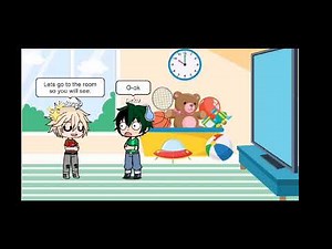 gacha life - bakugo tickled deku (bkdk 🧡💚) 💕💕🥺🥺