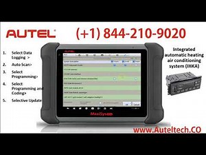Autel Maxisys Elite | How to Program on a 2006 BMW 525xi IHKA Module | Training 2018