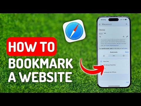 How to Bookmark a Website in Safari