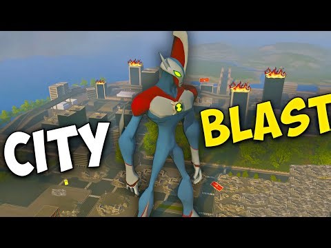 I Destroyed the Entire Ben 10 City in Galvan