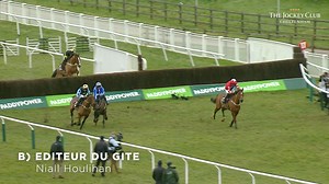 Who was your NAF Performance of the Day? A ) BACK ON THE LASH - Martin Keighley & Sean Bowen B ) EDITEUR DU GITE - Gary Moore & Niall Houlihan C ) AHOY SENOR - Lucinda Russell & Derek Fox D ) GOLD TWEET - Gab Leenders & Johnny Charron COMMENT YOUR VOTE BELOW 👇 | Cheltenham Racecourse