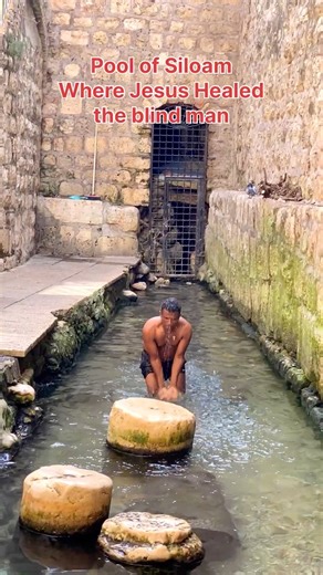 Pool of Siloam, where Jesus Healed the blind man | Visit Israel From Your Home