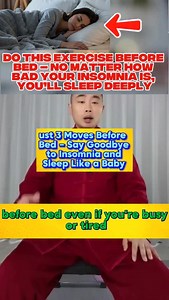Do This Simple Exercise Before Bed – Even the Worst Insomnia Can’t Resist Deep Sleep After This! 😴✨ #DeepSleepTonight #InsomniaRelief #BedtimeRoutine #NaturalSleepAid #SleepBetterNaturally #EveningExercise #RelaxYourMind #NoMoreSleeplessNights #GentleStretching #MindBodyConnection #HolisticHealth #SleepTips #AncientRemedy #SelfCareBeforeSleep #WellnessRoutine | Taichi Healing
