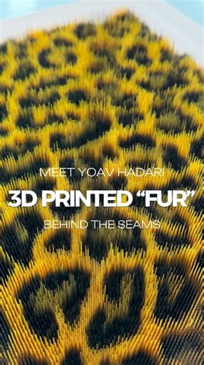 New York Embroidery Studio on Instagram: "The CFDA’s announcement arrived this week, but our studio has spent the past year quietly developing an alternative of our own. Since purchasing the @stratasys Stratasys JB50 TechStyle™, we’ve engineered 3D-printed “fur” by constructing thousands of tiny resin filaments—each less than a millimeter apart—grown directly onto fabric. It’s a material driven by curiosity, code, and craft, built to explore what fur could look like when reimagined through techn