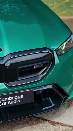BMW M5 custom sound system upgrade at Cambridge Car Audio