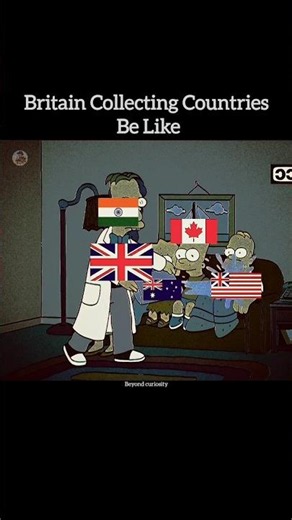British Colonies Be Like 💀 | History Meme #shorts #historymemes
