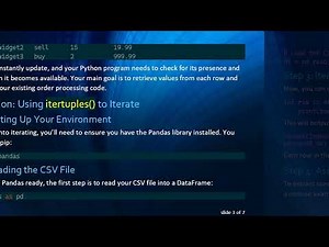 How to Iterate Through CSV DataFrames in Python with Pandas