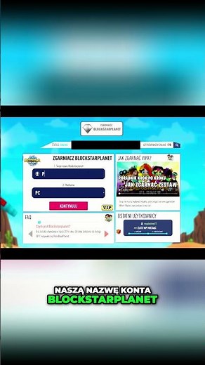 BLOCKSTARPLANET VIP ZA DARMO #blockstarplanet #bsp #polska #dlaciebie #bspnews #moviestarplanet #msp