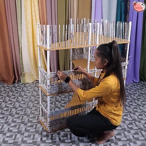 294K views · 2.6K reactions | Only with Newspaper crafts ideas - kitchen storage hacks #diy #newspapercrafts #hacks #kitchenstorage | Hetal's Art | Facebook