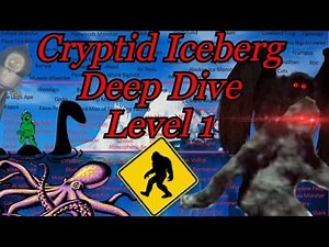 Cryptids & Paranormal Entities Iceberg DEEP DIVE Tier 1 Explained | Emperor Zeech